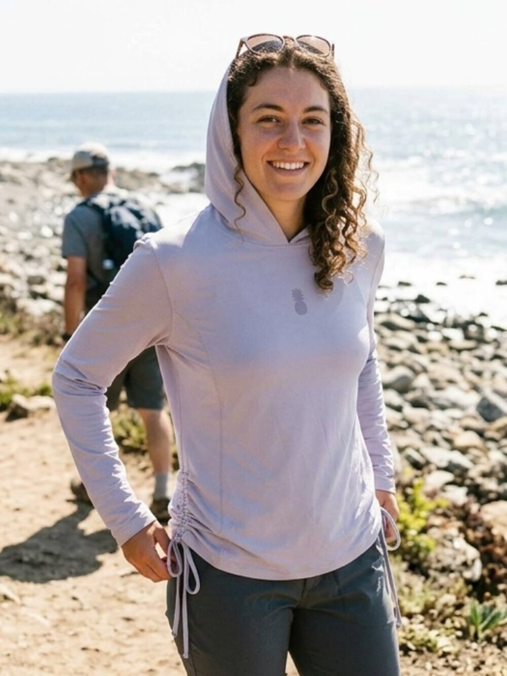 Reel Life Lavender Lightweight Quick Dry Hoodie